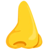 鼻子 Emoji 👃 image - Facebook Messenger (2016) style
