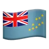 Flag: Tuvalu Emoji 🇹🇻 image - Apple style