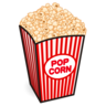 Pop corn Emoji 🍿 image - Emojidex style