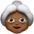 Old Woman: Medium-Dark Skin Tone