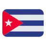Flag: Cuba Emoji 🇨🇺 image - Tossface style