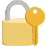 Cadenas fermé et clé Emoji 🔐 image - Skype style
