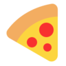 一块比萨 Emoji 🍕 image - Microsoft Classic 2D style