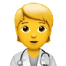 Health Worker Emoji 🧑‍⚕️ image - Apple style
