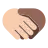 Handshake: Light Skin Tone, Medium-Dark Skin Tone