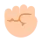 Raised Fist: Light Skin Tone