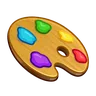Palette de peintre