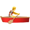 Person Rowing Boat