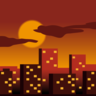 Emoji Cityscape At Dusk 🌆 image - Emojidex style