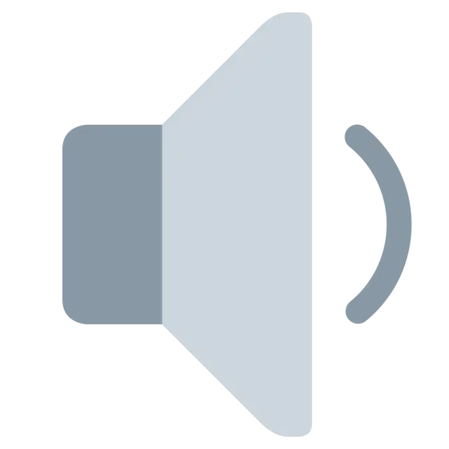 扬声器有一个声波