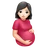 Pregnant Woman: Light Skin Tone
