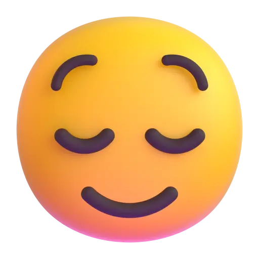 Relieved Face