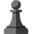 Black Chess Pawn