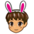 Men With Bunny Ears: Medium Skin Tone