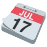 Emoji Calendario a strappo 📆 image - EmojiTwo style