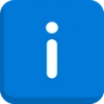 Informationsquelle Emoji ℹ image - Skype style