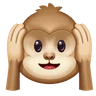 聞こえない猿 Emoji 🙉 image - Huawei Harmony OS style