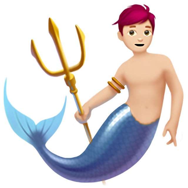 Merman: Light Skin Tone