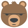 熊脸 Emoji 🐻 image - EmojiTwo style