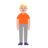 Person Standing: Medium-Light Skin Tone