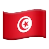 Flag: Tunisia Emoji 🇹🇳 image - Apple style