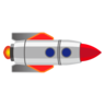 右ロケット 🙮 image - Emojidex style