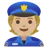 Police Officer: Medium-Light Skin Tone