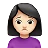 Woman Frowning: Light Skin Tone