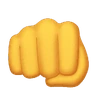 Faust-Handzeichen Emoji 👊 image - Huawei Harmony OS style