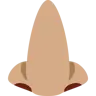 Nose: Medium Skin Tone Emoji 👃🏽 image - Twitter / X (Twemoji) style