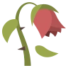 Flor murcha Emoji 🥀 image - EmojiTwo style
