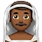 Man With Veil: Medium-Dark Skin Tone