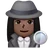 Woman Detective: Dark Skin Tone