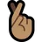 Crossed Fingers: Medium Skin Tone