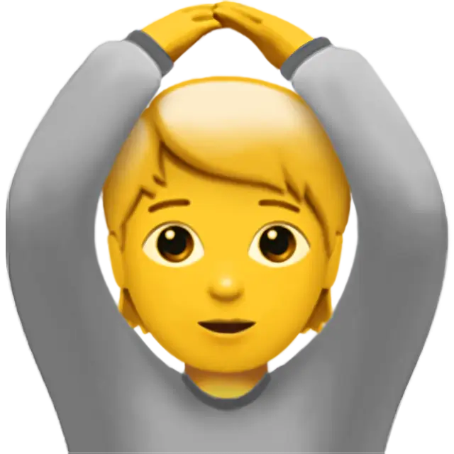 Person Gesturing Ok