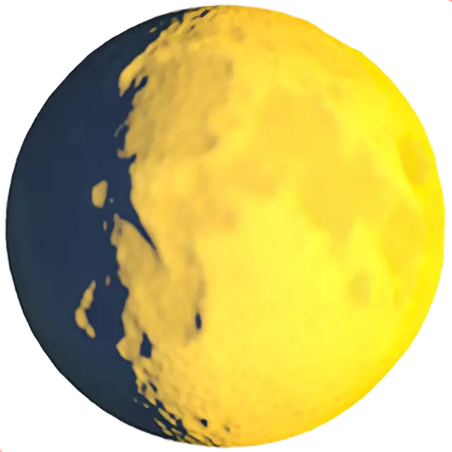 Gibbous ay sembolü ağda
