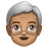 Older Person: Medium Skin Tone