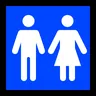 Restroom Emoji 🚻 image - Microsoft Windows 10 Segoe UI Emoji style