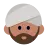 Man Wearing Turban: Medium Skin Tone