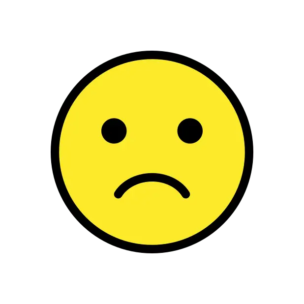 Slightly Frowning Face