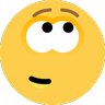 Denkendes Gesicht Emoji 🤔 image - Skype style