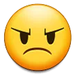 Faccia arrabbiata