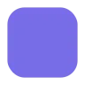Quadrado roxo grande Emoji 🟪 image - Tossface style