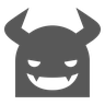 Diablotin Emoji 👿 image - Docomo style