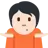 Person Shrugging: Light Skin Tone