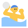 Man Playing Water Polo Emoji 🤽‍♂️ image - Tossface style