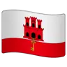 Flag: Gibraltar Emoji 🇬🇮 image - WhatsApp style