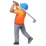 Person Golfing: Medium-Light Skin Tone Emoji 🏌🏼 image - Samsung style