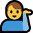 Man Tipping Hand