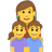Family: Woman, Girl, Boy